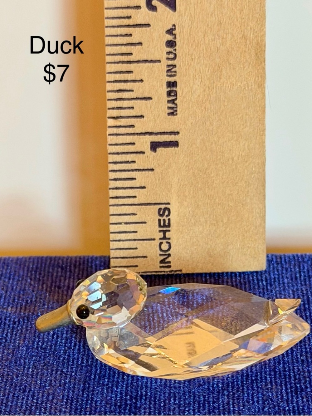 Swarovski duck
